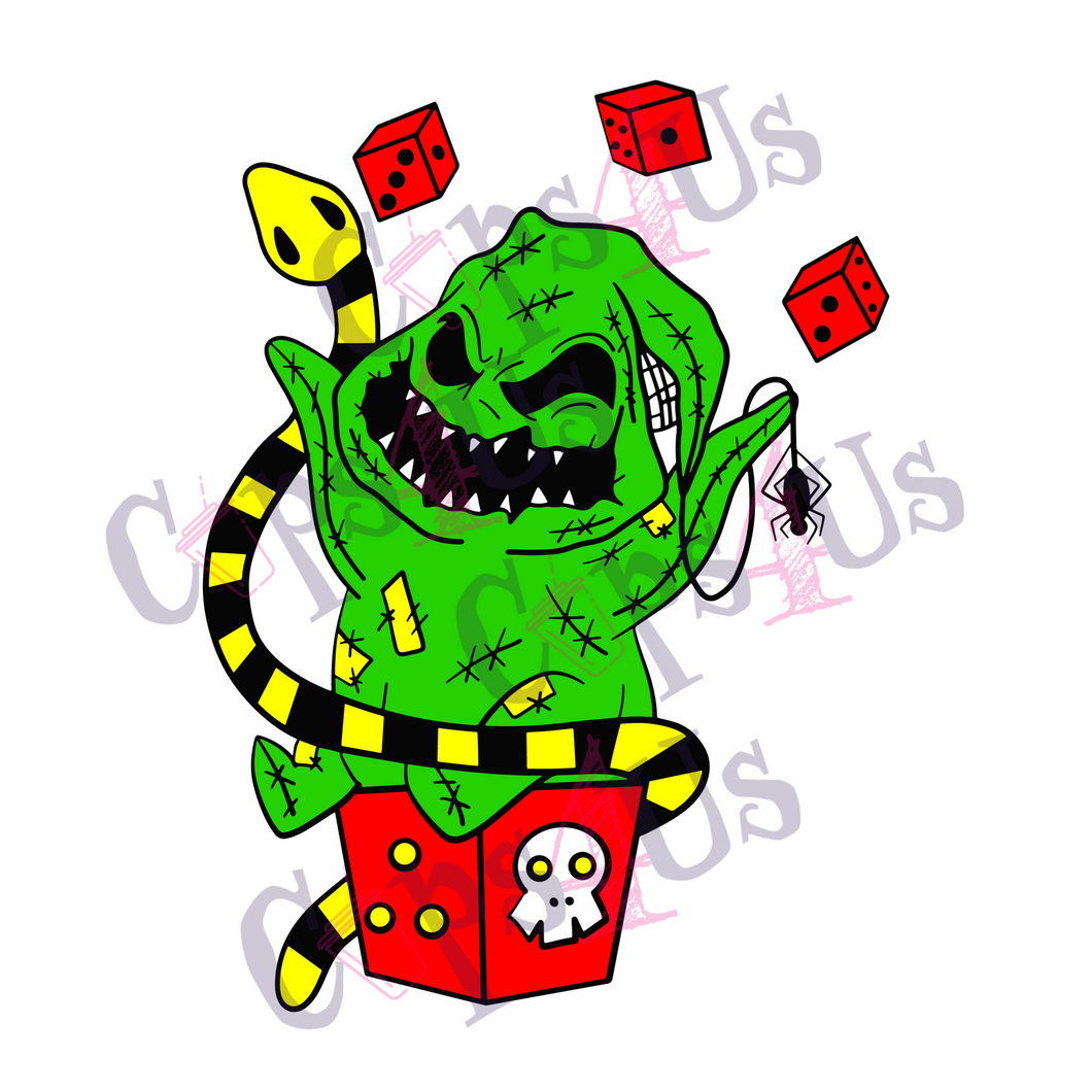 Oogie 2.0 SVG/DXF/PNG