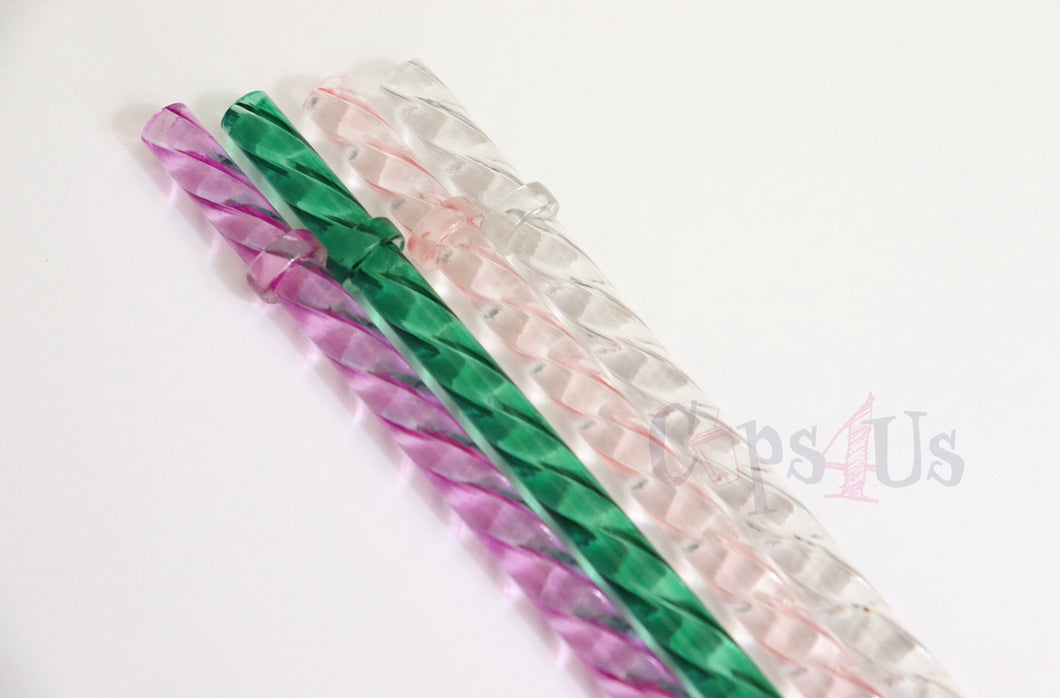 Acrylic Crystal Straw - Variety 4pck