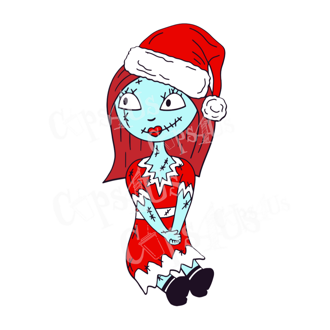 Mrs Sally Claus  SVG/DXF/PNG