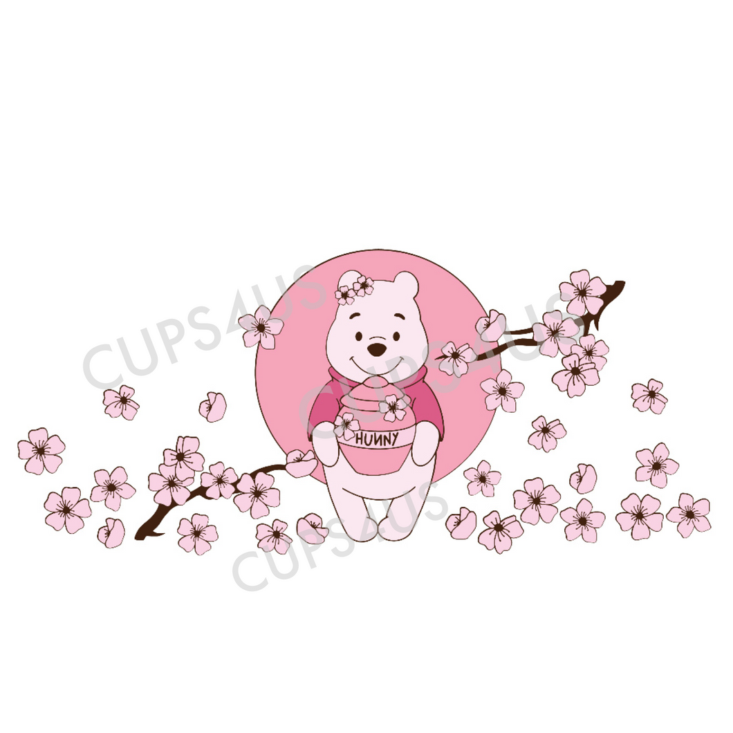 Pooh Blossom SVG/DXF/PNG