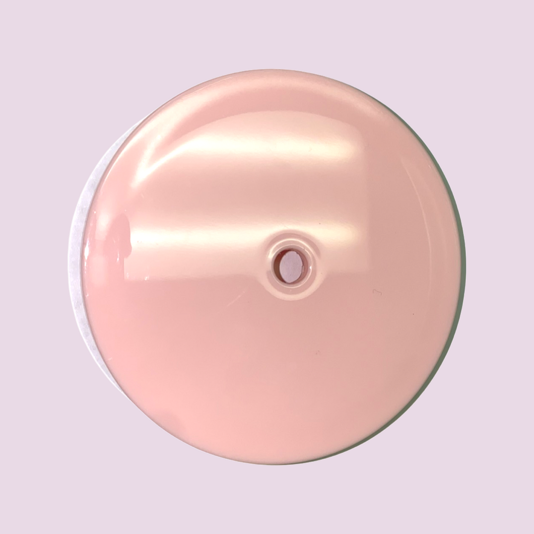 Lt Pink Acrylic Tumbler Lid - 5pck