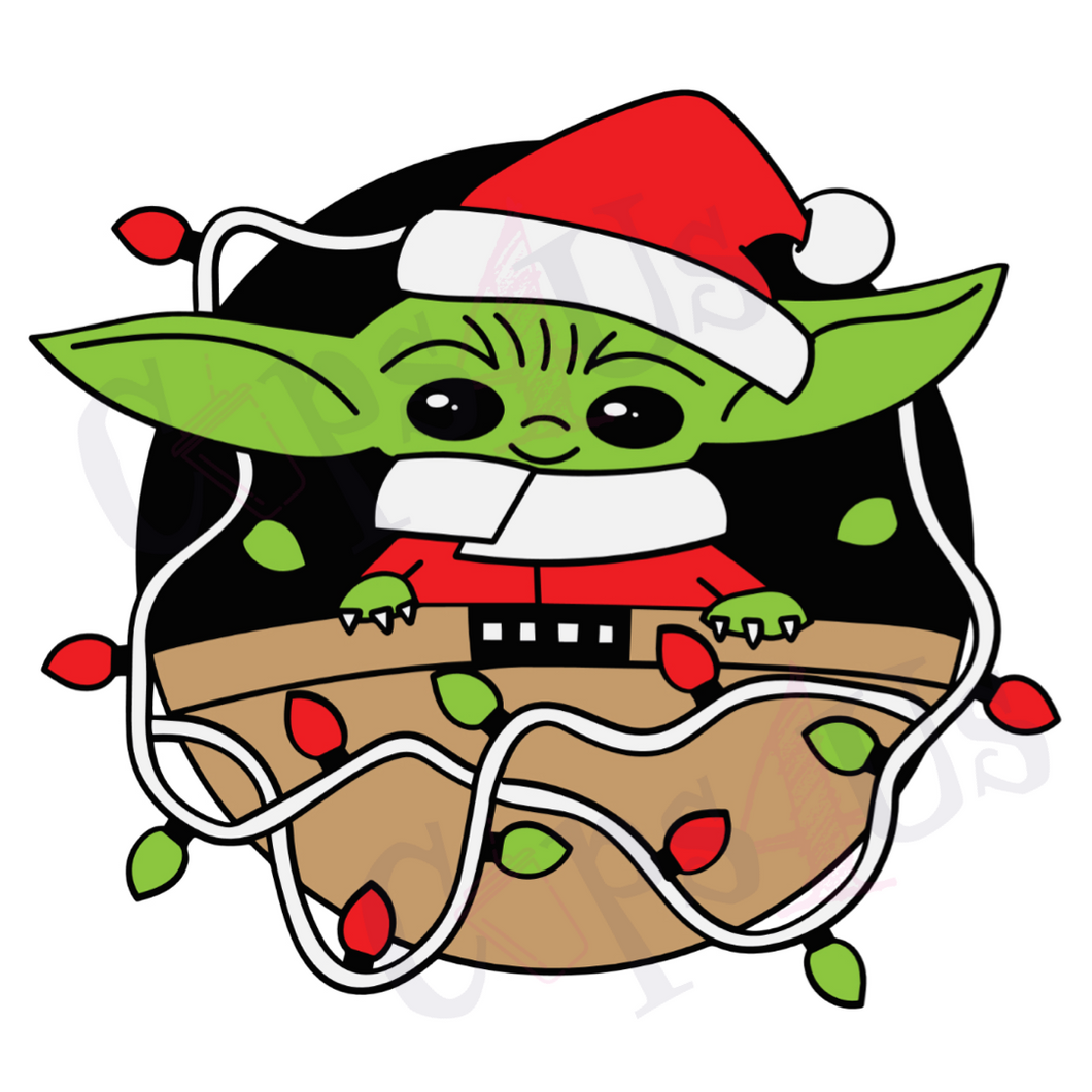 Yoda Santa SVG / DXF / PNG