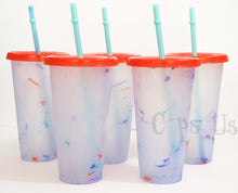 Load image into Gallery viewer, Swirl Color Changing Cups  24oz
