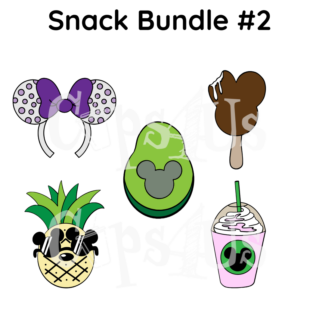 Park Snacks Bundle 2 SVG/DXF/PNG