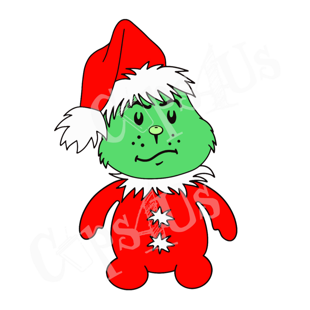 Baby Santa Grinch SVG/DXF/PNG