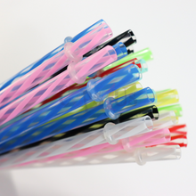 Load image into Gallery viewer, Stripes Straws - 25pck
