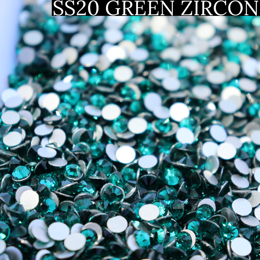 Green Zircon Crystal